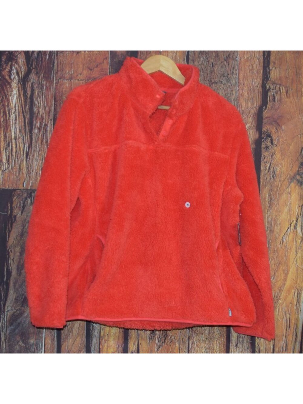 New! EDDIE BAUER Women's Sz XL FAST FLEECE PLUSH Pullover Shirt